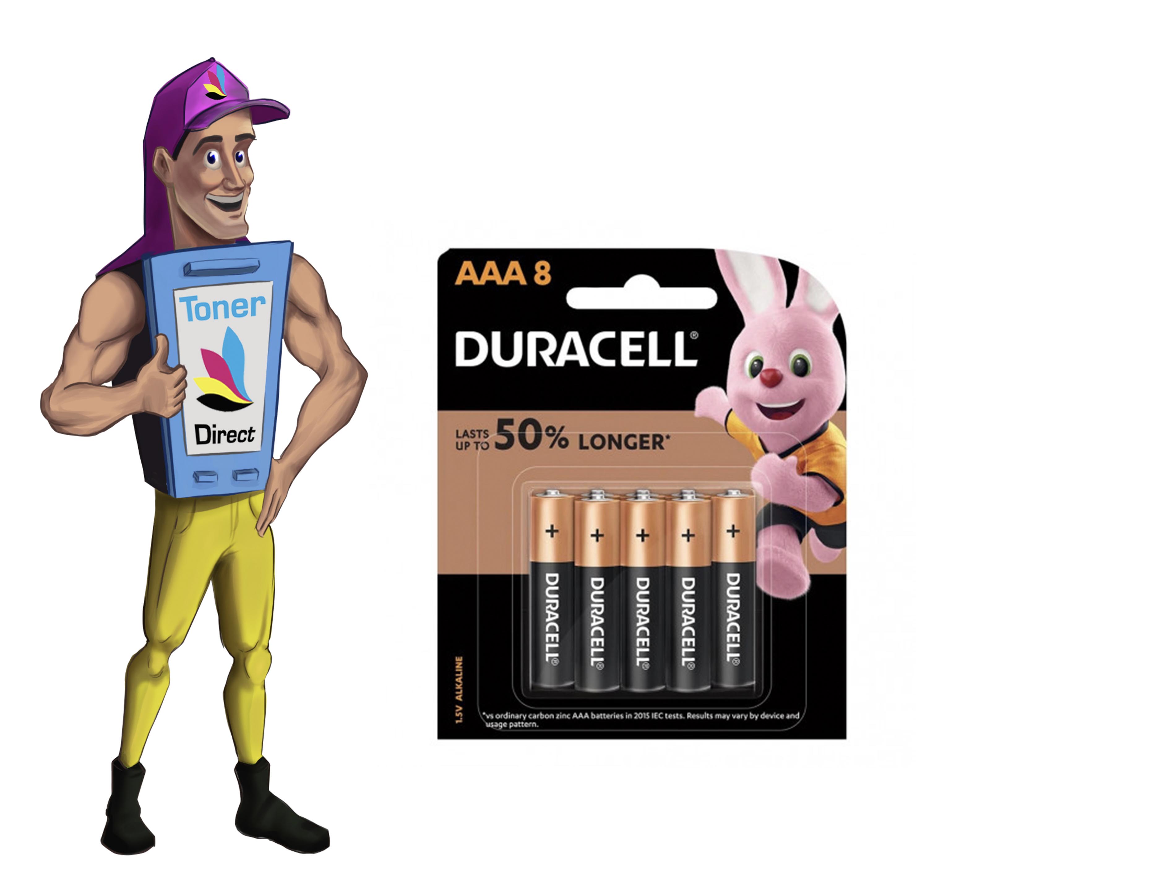 Batteries Duracell Coppertop Alkaline Aaa Battery Pack