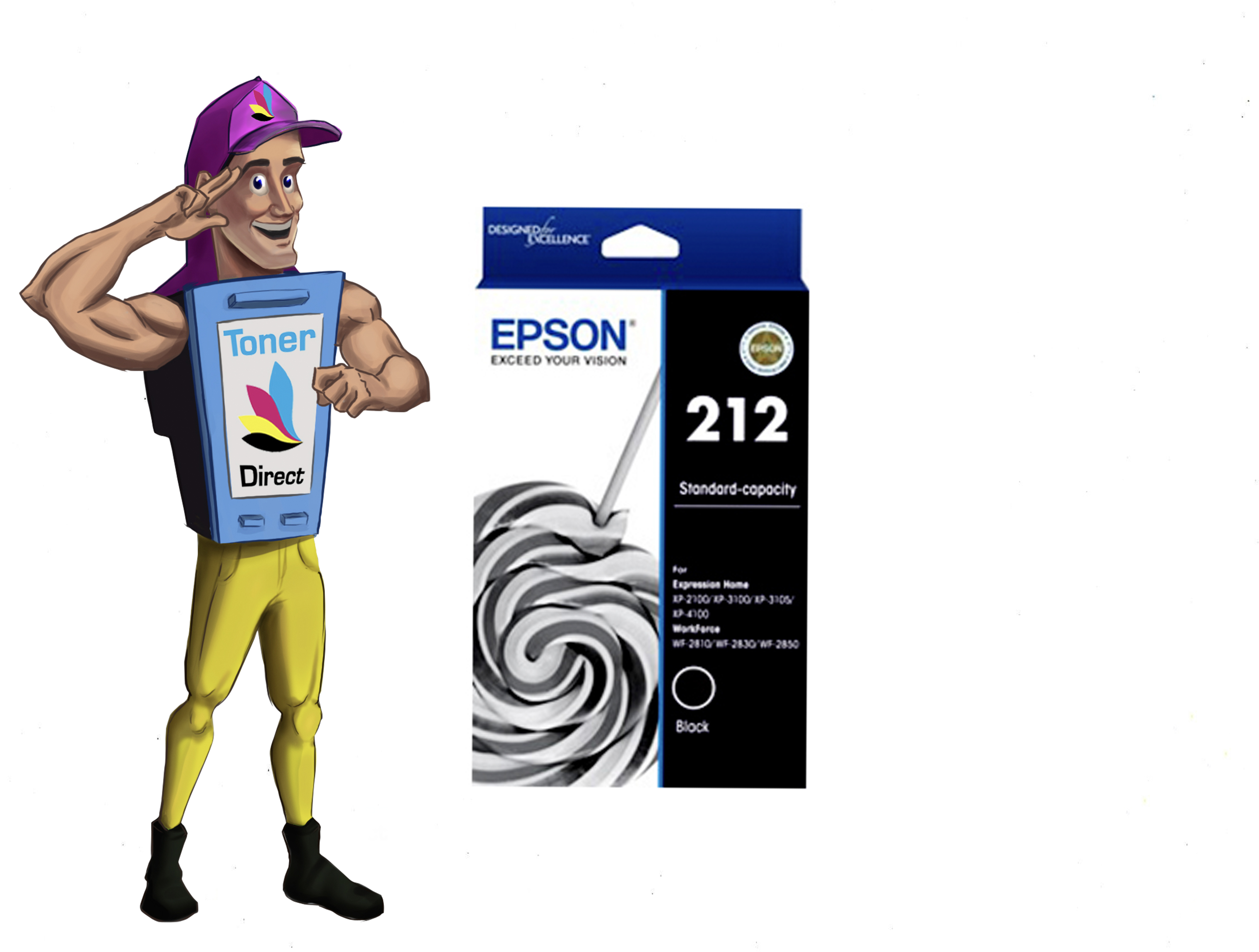 Epson Ink 212 Epson Std Capacity Black Ink Cartridge 3874